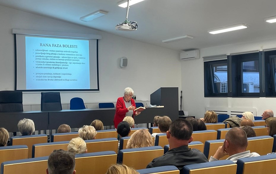 Udruga Nezaboravak, organizator tribine o demenciji