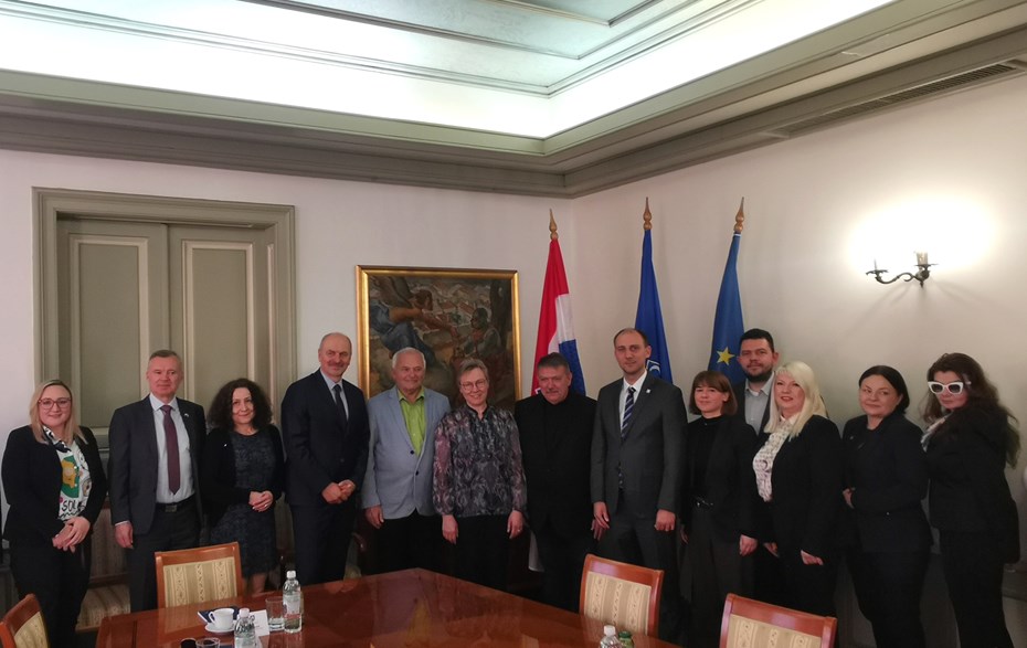 Predsjednik Gradske skupštine Grada Zagreba primio izaslanstvo Grada Brna