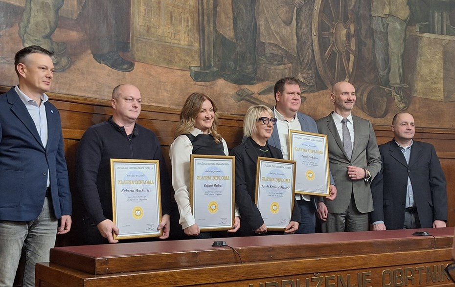 ODRŽANA SVEČANA SKUPŠTINA UDRUŽENJA OBRTNIKA GRADA ZAGREBA