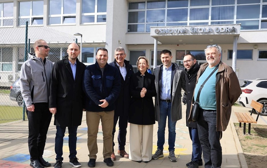 POČETAK GRADNJE ŠKOLSKE SPORTSKE DVORANE OSNOVNE ŠKOLE ODRA