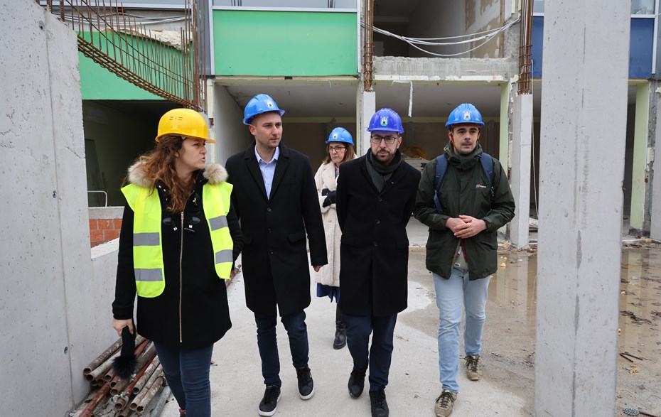 Obilazak gradilišta dječjeg vrtića i osnovne škole u Borovju