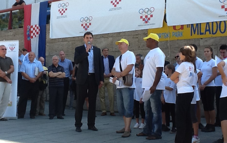Predsjednik Gradske skupštine na proslavi Hrvatskog olimpijskog dana