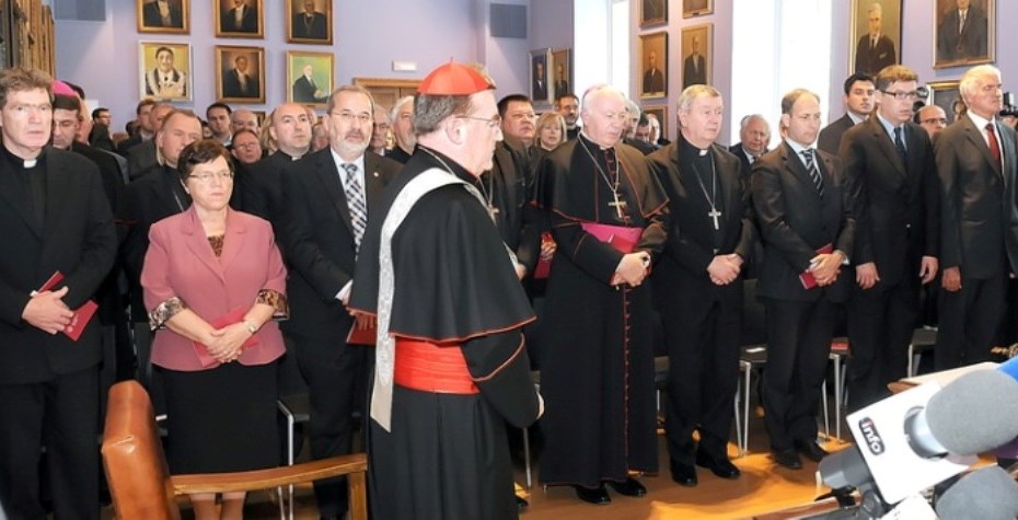 Svečana dodjela počasnog doktorata Sveučilišta u Zagrebu kardinalu Josipu Bozaniću